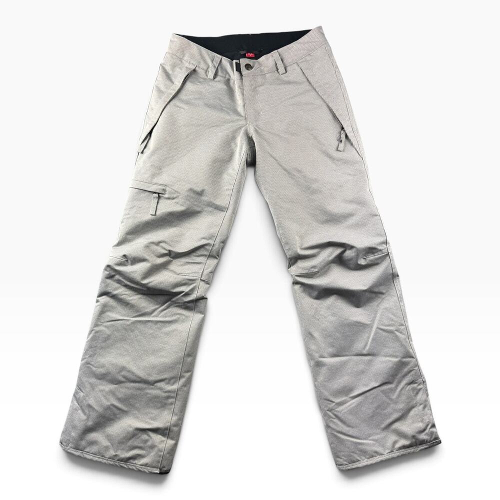 686 Women's XS Dulca Snow Pants Gray Insulated 10K Waterproof Ski Snowboard